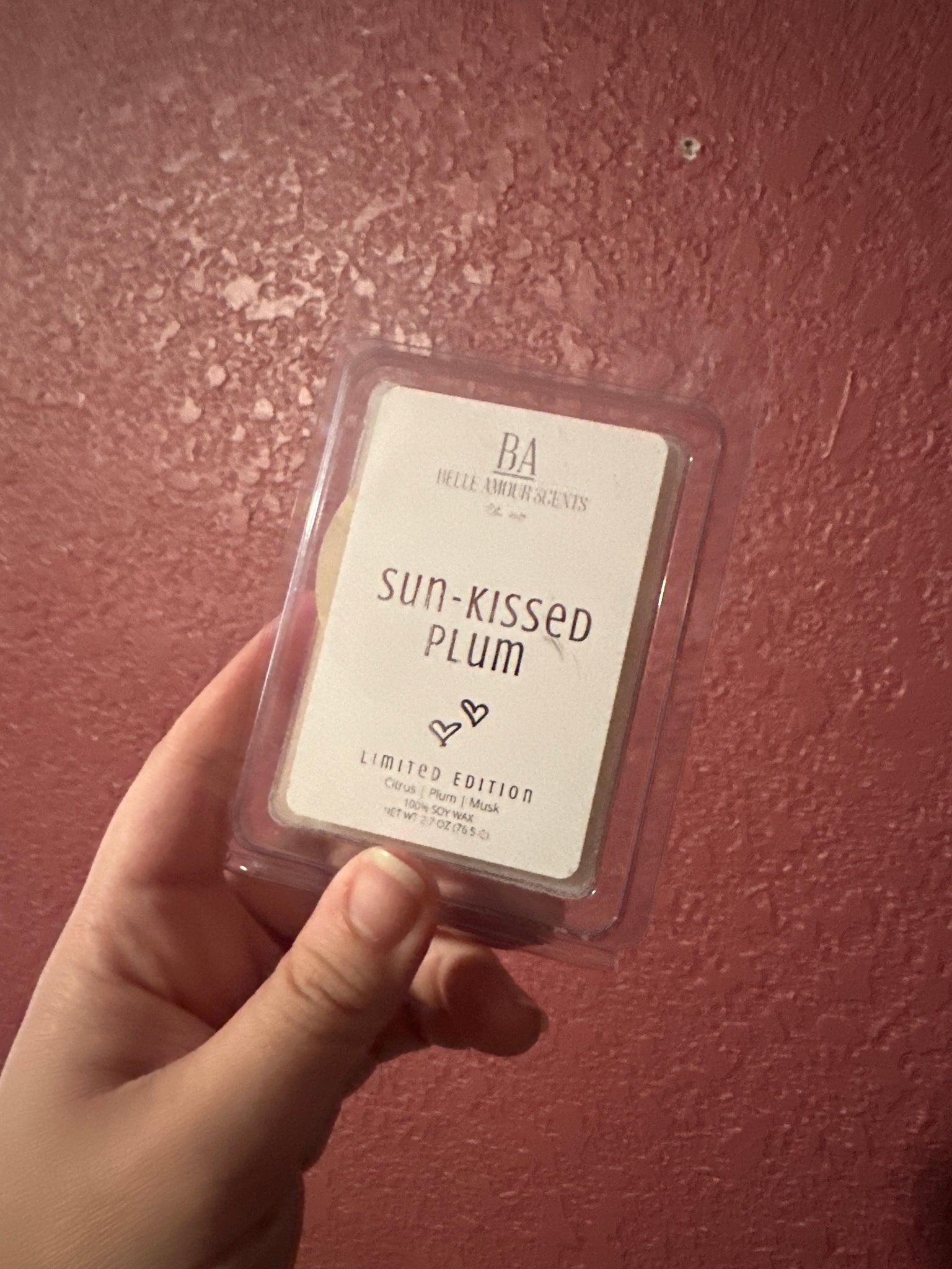 Sun-Kissed Plum Wax Melt