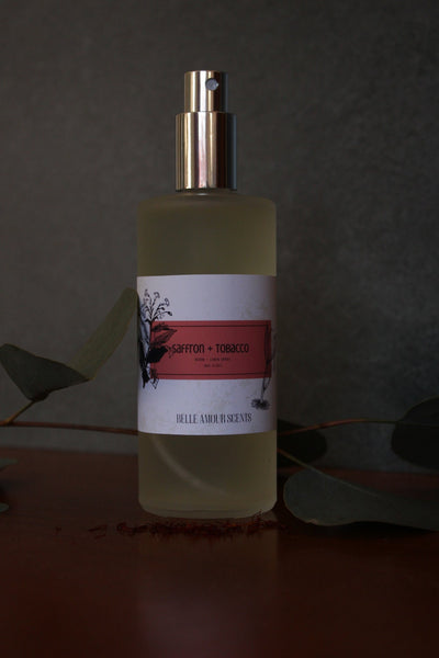 Saffron + Tobacco Room + Linen Spray